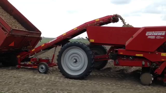 Grimme LC 705 kistenvulband